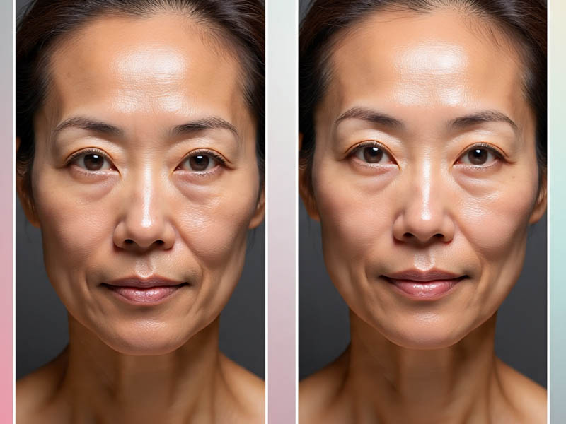 Glass Skin vs Cloud Skin